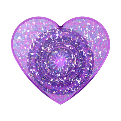 Iridescent Confetti Dreamy Heart